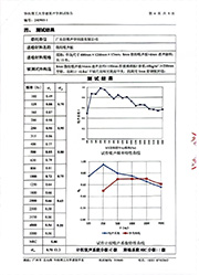 微粒吸聲板8mm聲學(xué)報告